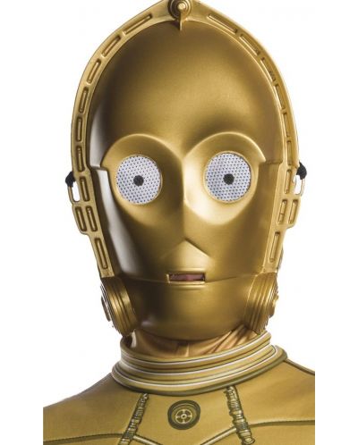 Costum de carnaval pentru copii Rubies - Star Wars C-3PO, marimea M - 2